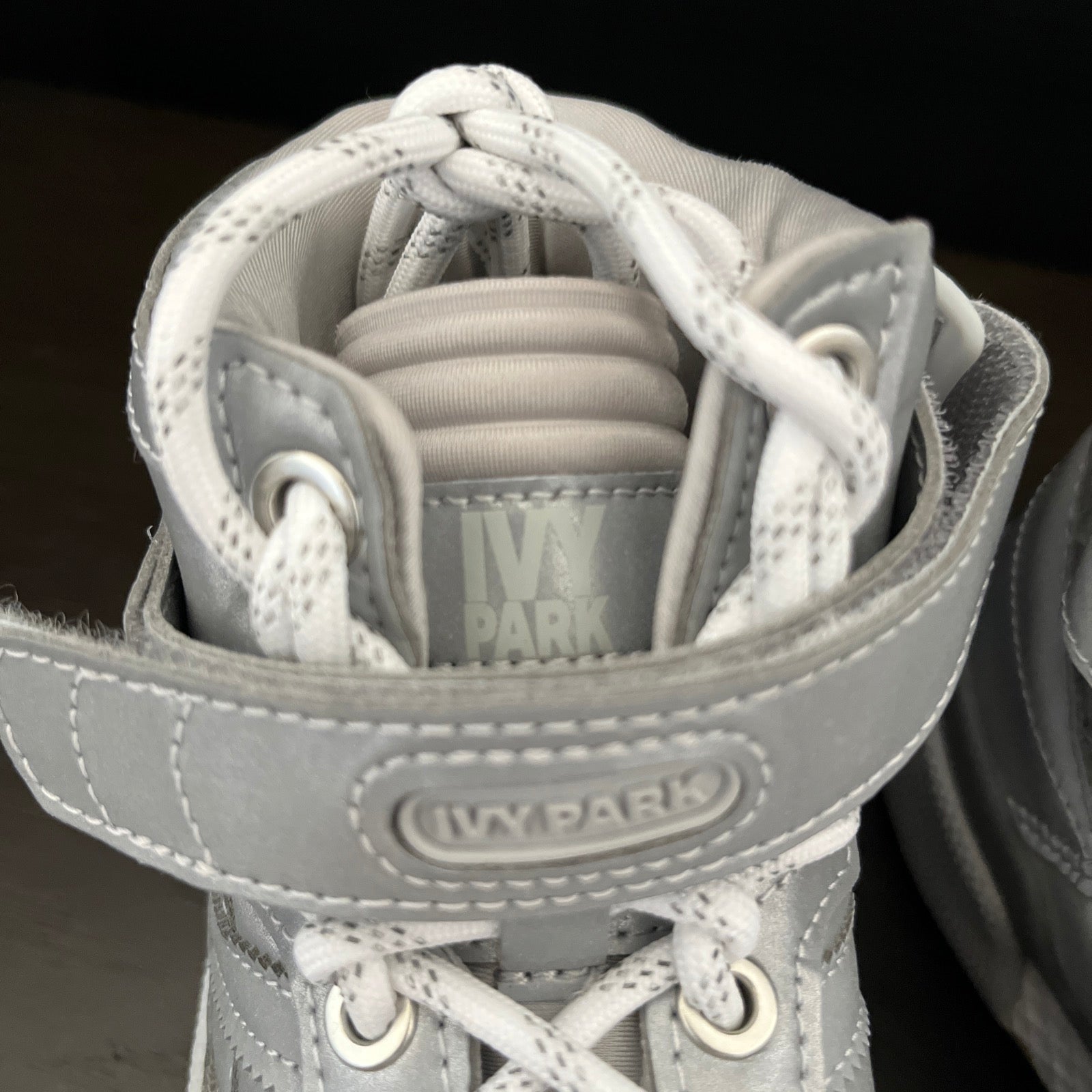 6 M/W Adidas Forum Mid Ivy Icy Park Silver Metallic Reflective (GW2858)