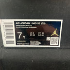7Y Nike Air Jordan 1 Mid SE GS "White/Legend Pink" (New with Defects) (FN7432-161)