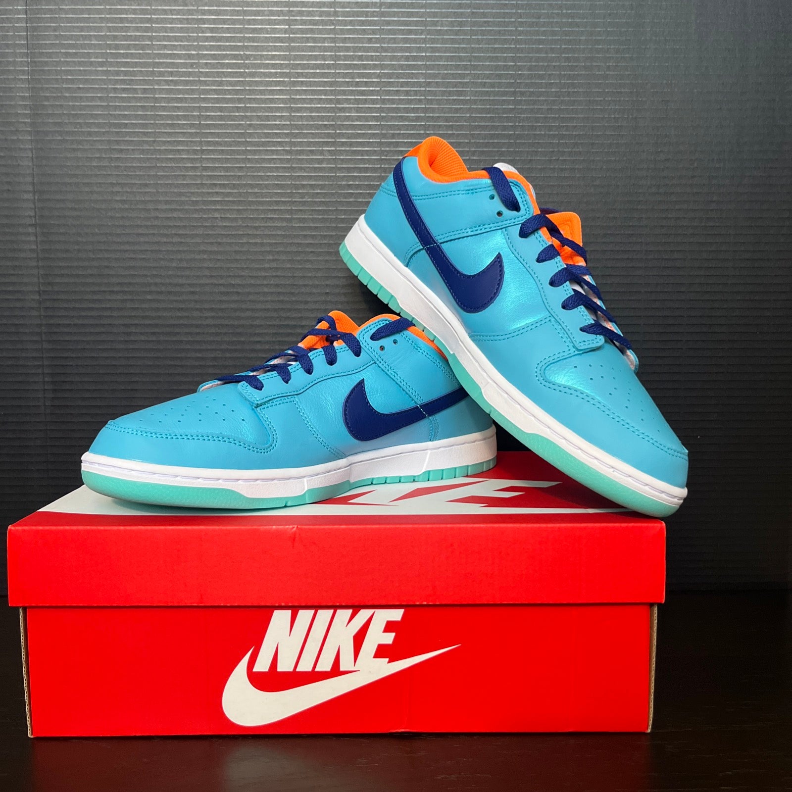 10.5M Nike Dunk Low SE "Baltic Blue/Deep Royal Blue/Orange" (HQ1538-416)