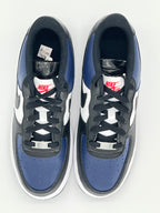 6.5Y Nike AirForce1 Midnight Navy/Black/White/University Red (HJ9201-400) - No Box