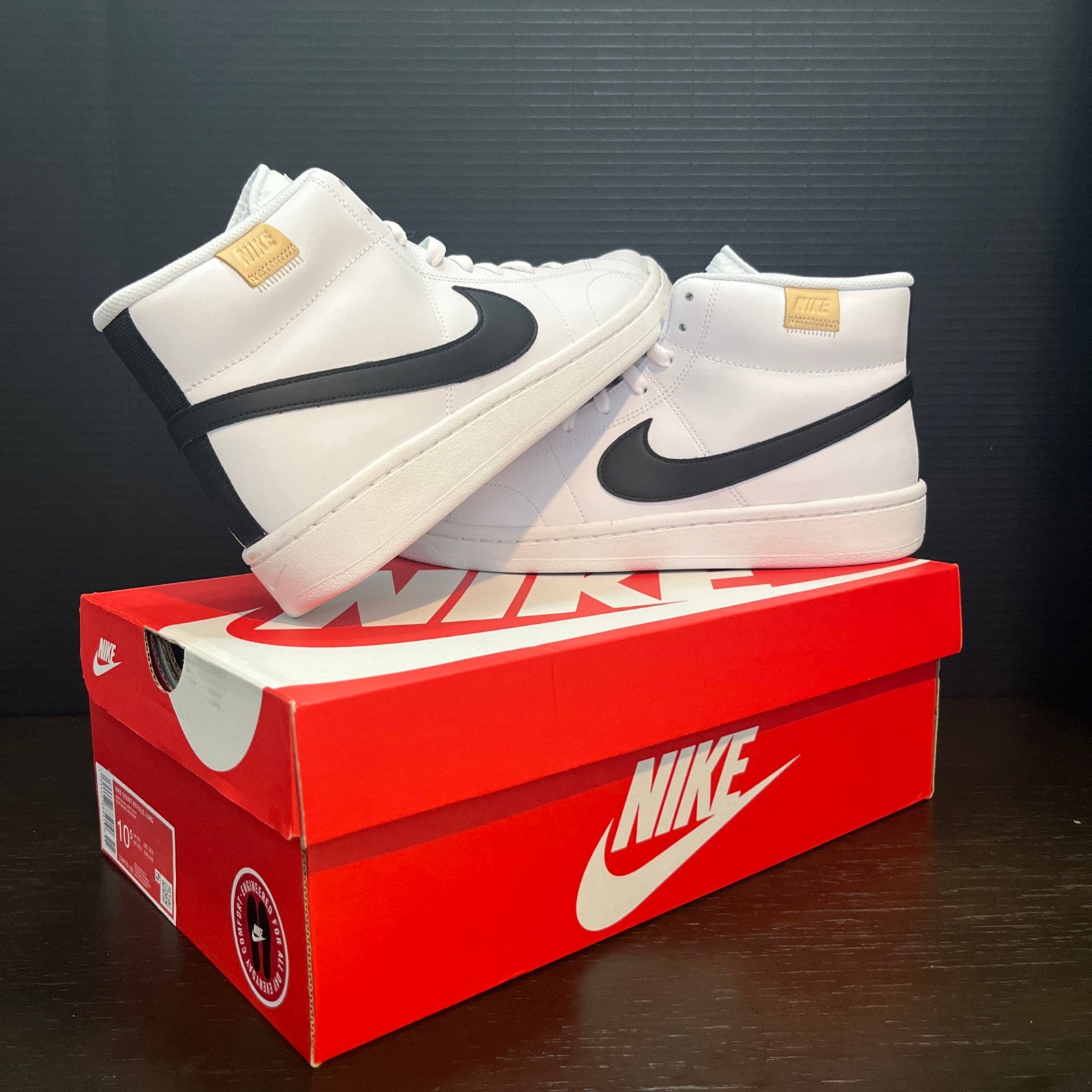 10.5M Nike Court Royale 2 Mid White Onyx (CQ9179-100)