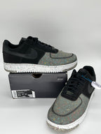 11M Nike AirForce 1 Crater Pure Platinum/Barely Volt & Black/Black-Photon Dust (CZ1524-001 & CZ1524-002 Bundle)