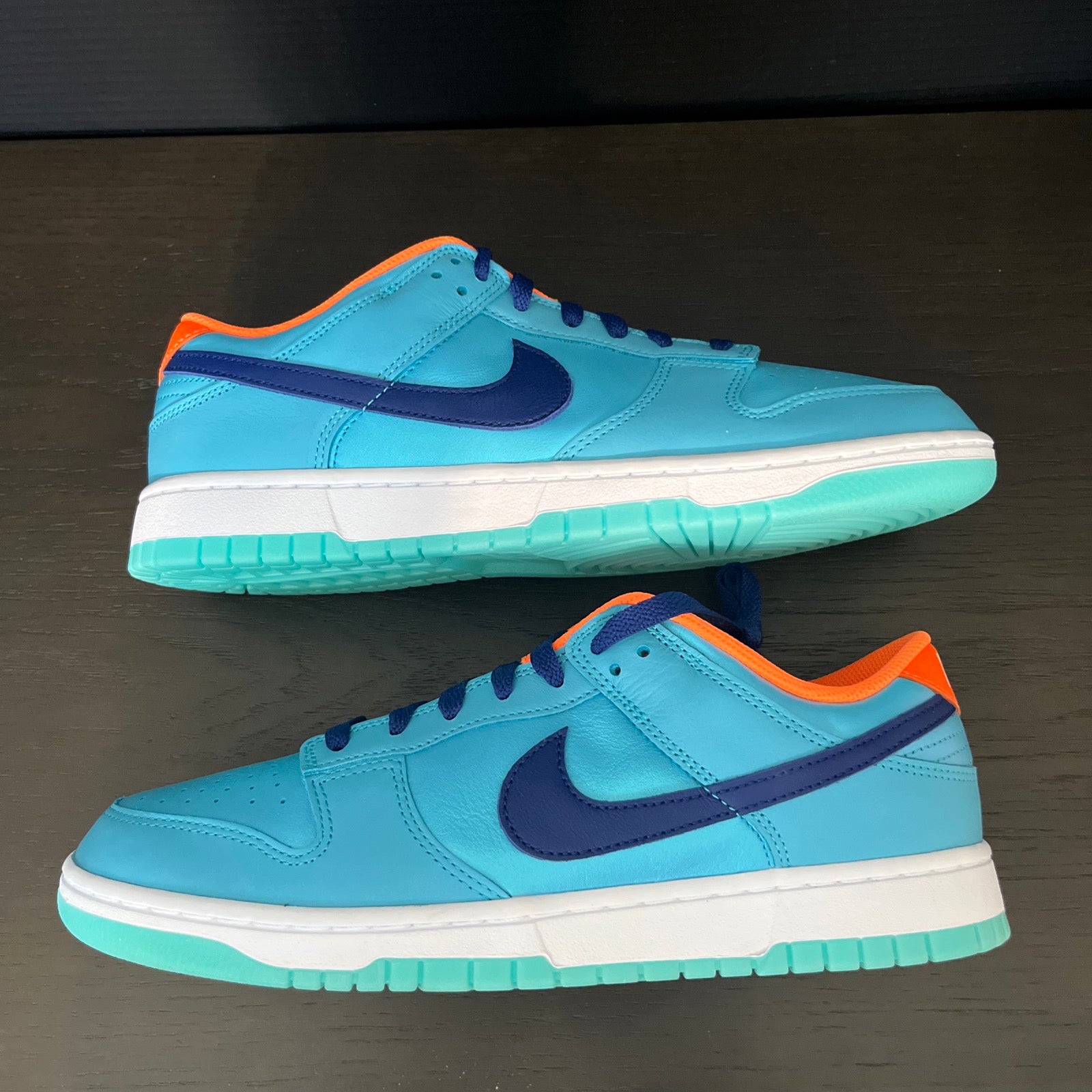 10.5M Nike Dunk Low SE "Baltic Blue/Deep Royal Blue/Orange" (HQ1538-416)