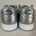 7Y Nike Air Jordan 1 Retro Low OG (GS) "Neutral Grey/Metallic Silver" (CZ0858-002)
