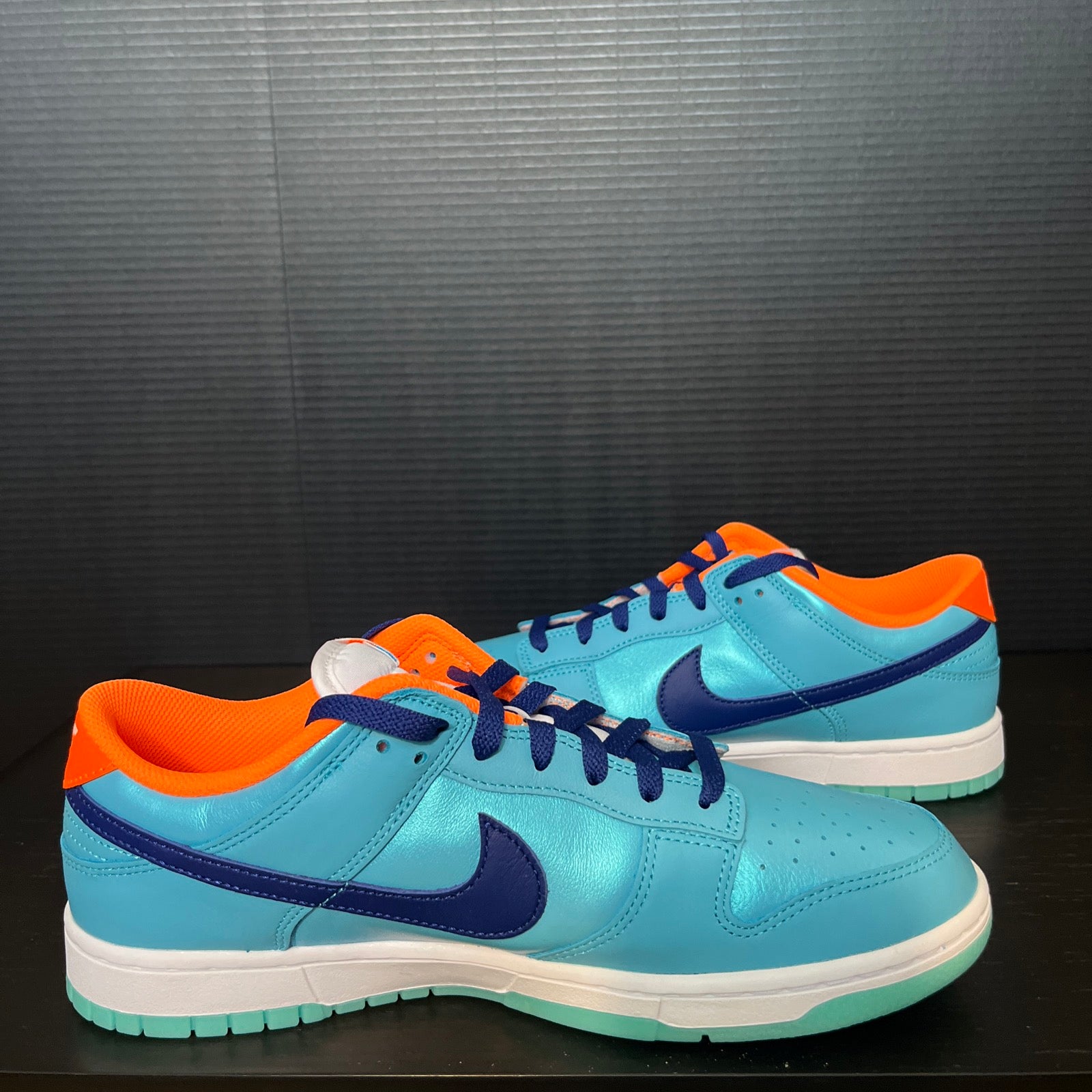 10.5M Nike Dunk Low SE "Baltic Blue/Deep Royal Blue/Orange" (HQ1538-416)