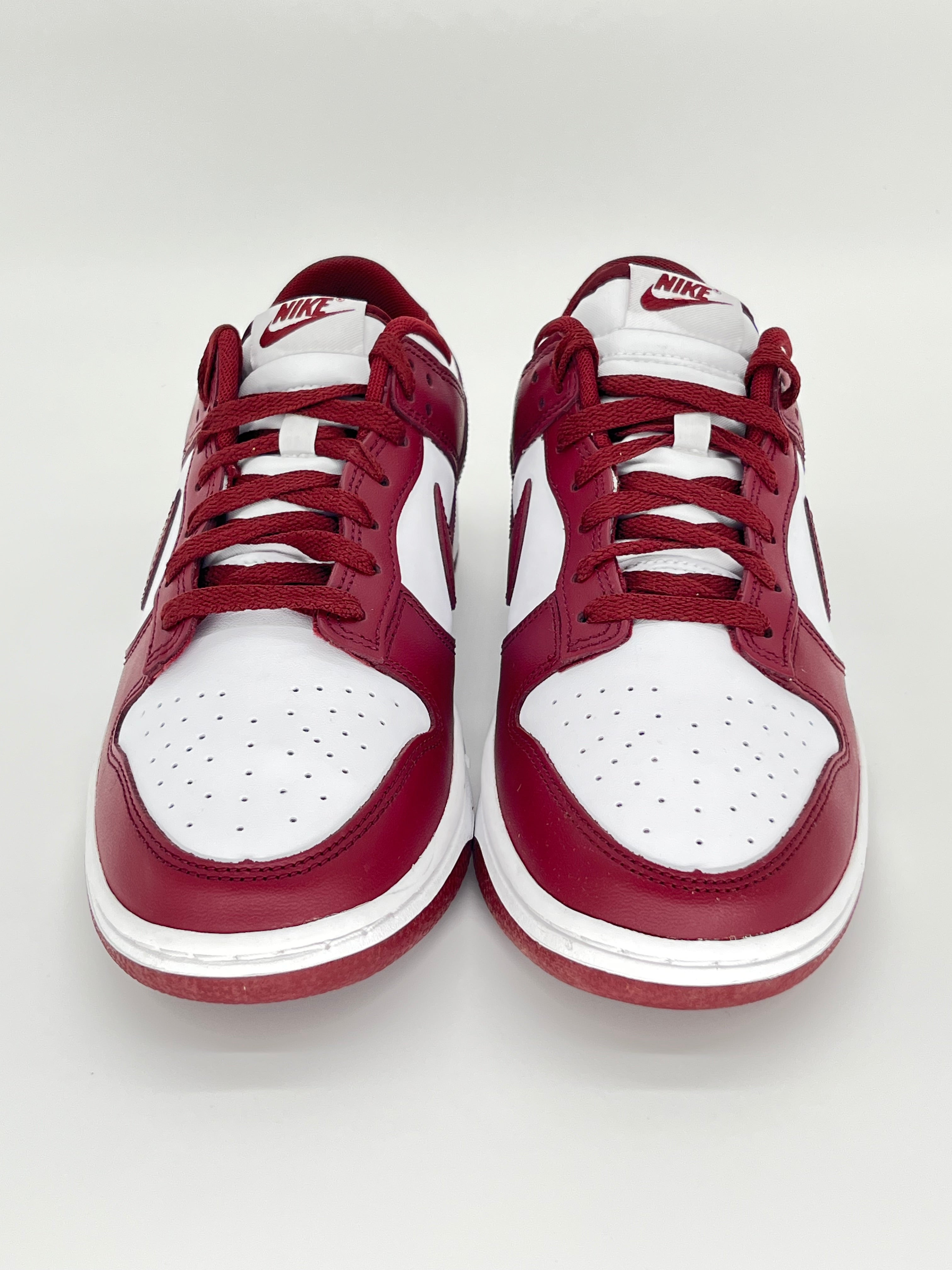 9M Nike Dunk Low Redwood White/Redwood/Gym Red (DV0833-115) - No Box