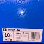 10.5M Adidas Forum Low "Black/Solar Yellow/Red" (FZ5891)