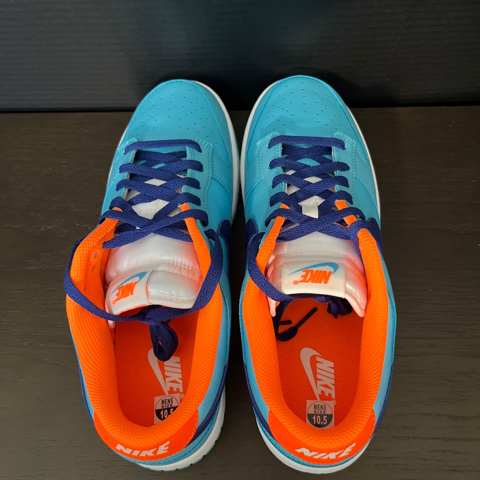 10.5M Nike Dunk Low SE "Baltic Blue/Deep Royal Blue/Orange" (HQ1538-416)