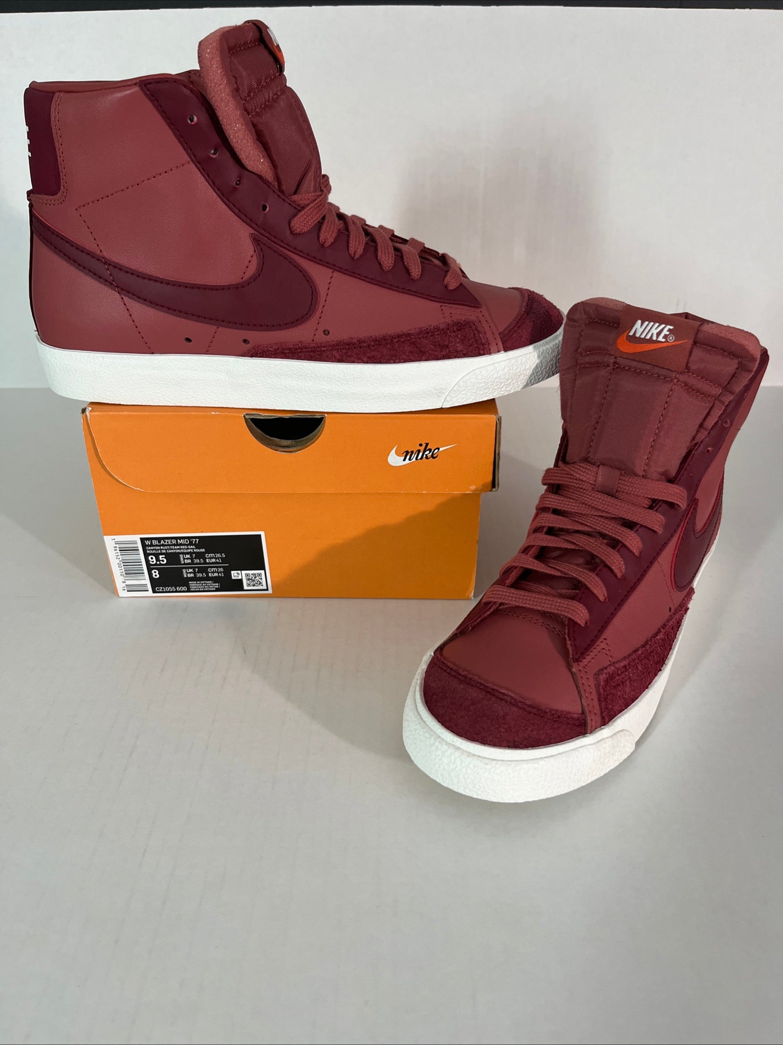 9.5W Nike Blazer Mid ’77 Canyon Rust (CZ1055-600)