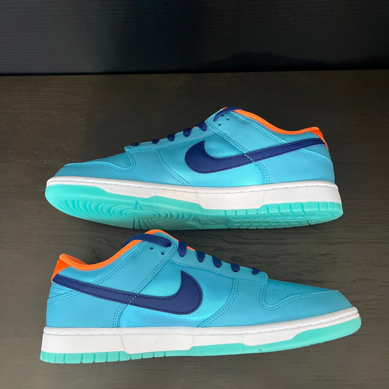 10.5M Nike Dunk Low SE "Baltic Blue/Deep Royal Blue/Orange" (HQ1538-416)