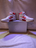 10.5M Adidas Postmove Mid White/Vivid Red (GZ6672)