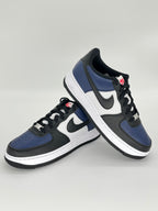 6.5Y Nike AirForce1 Midnight Navy/Black/White/University Red (HJ9201-400) - No Box