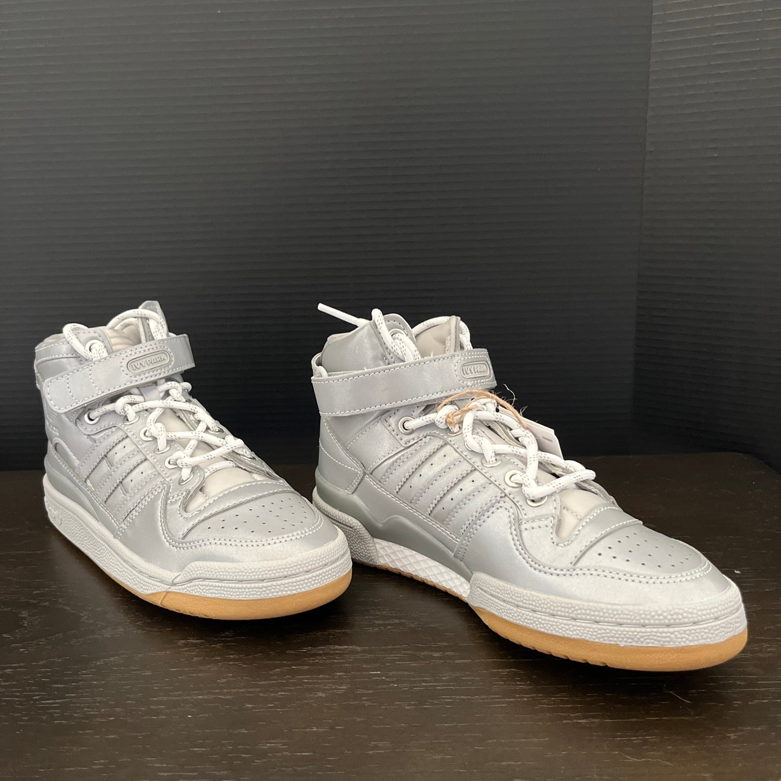 6 M/W Adidas Forum Mid Ivy Icy Park Silver Metallic Reflective (GW2858)