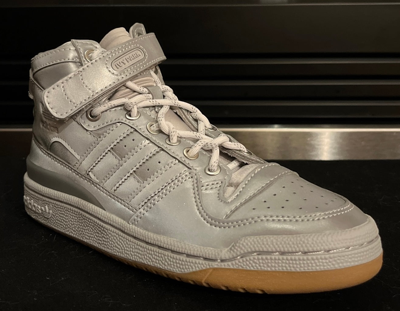 6 M/W Adidas Forum Mid Ivy Icy Park Silver Metallic Reflective (GW2858)