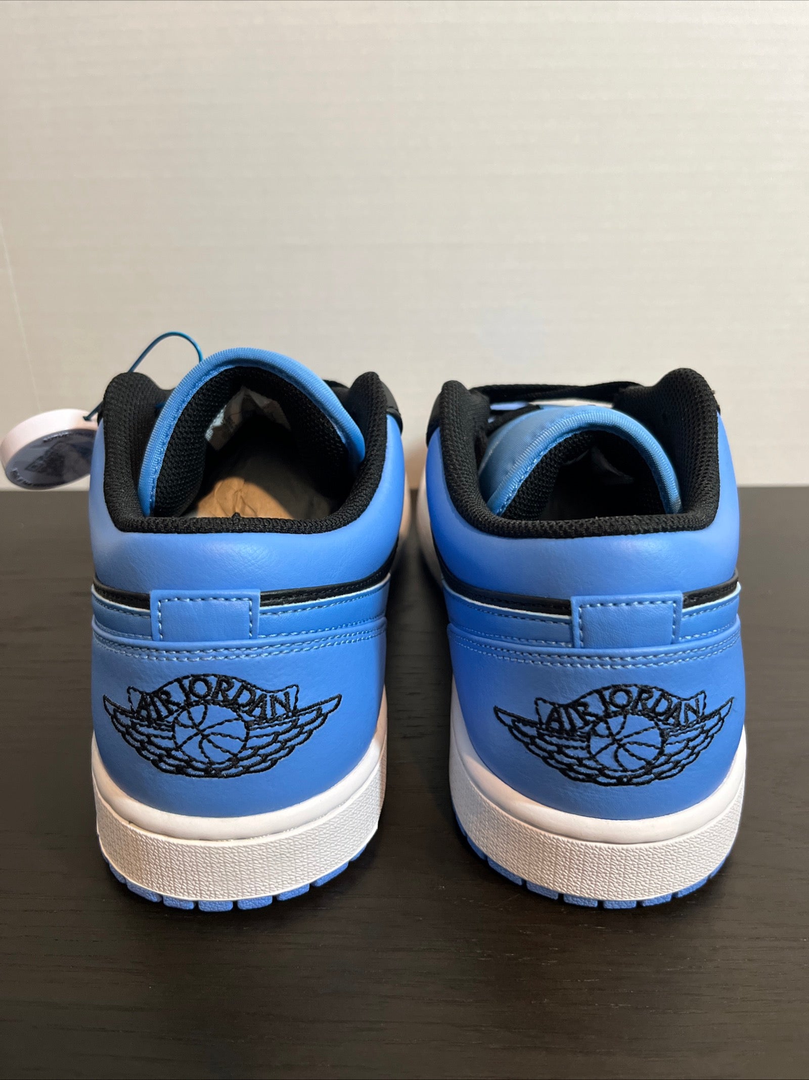 11M Nike Air Jordan 1 Low "Black/University Blue" (553558-041)