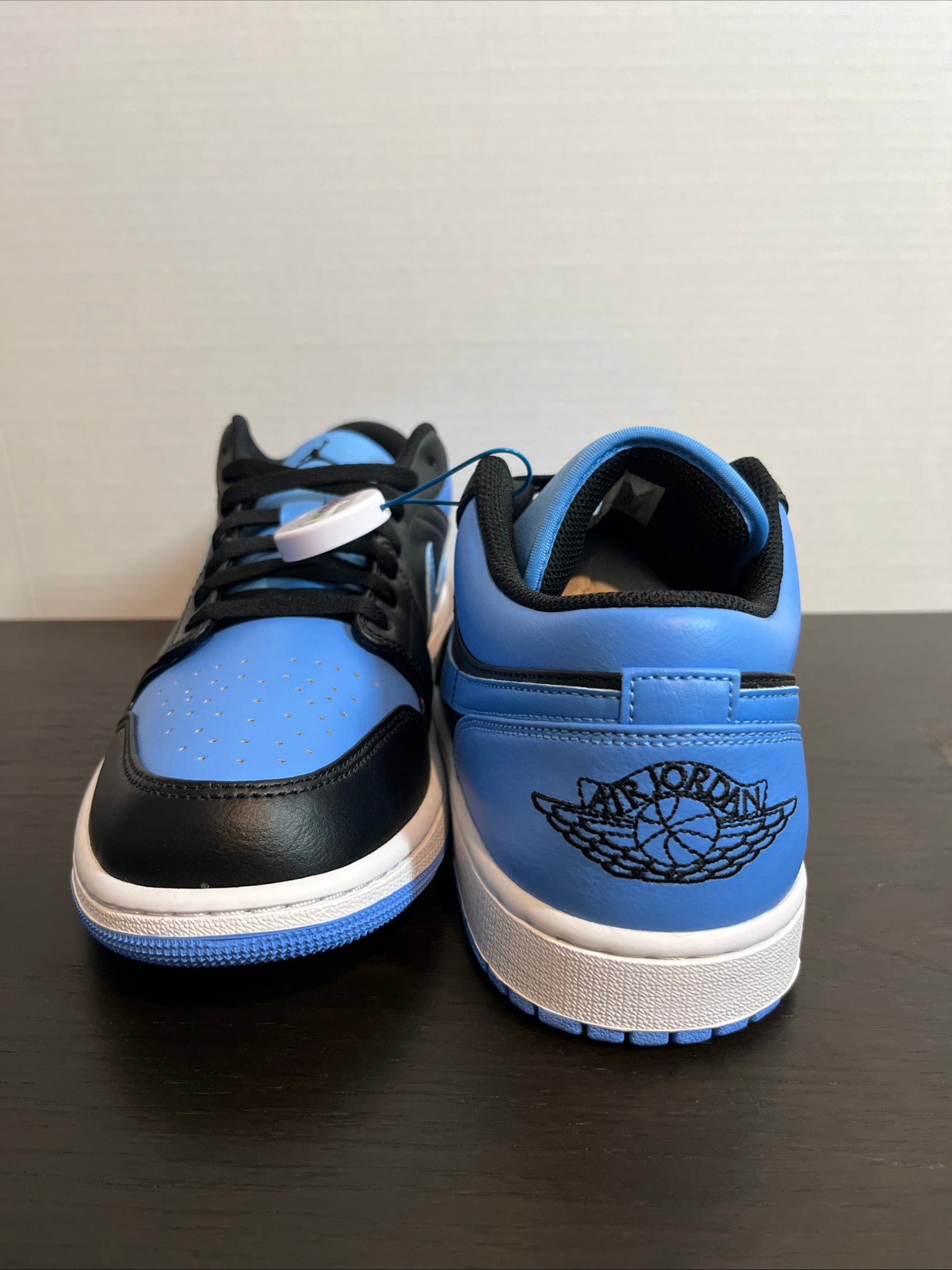 11M Nike Air Jordan 1 Low "Black/University Blue" (553558-041)