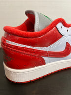 6Y Nike Air Jordan 1 Low SE (GS) "Football Grey/University Red" (FQ1935-018)