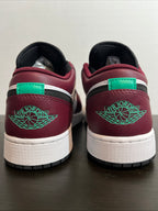 7Y Nike Air Jordan 1 Low SE (GS) "Dark Beetroot/Roma Green" (DM0589-635)