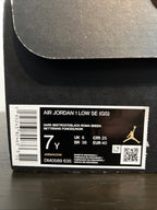 7Y Nike Air Jordan 1 Low SE (GS) "Dark Beetroot/Roma Green" (DM0589-635)