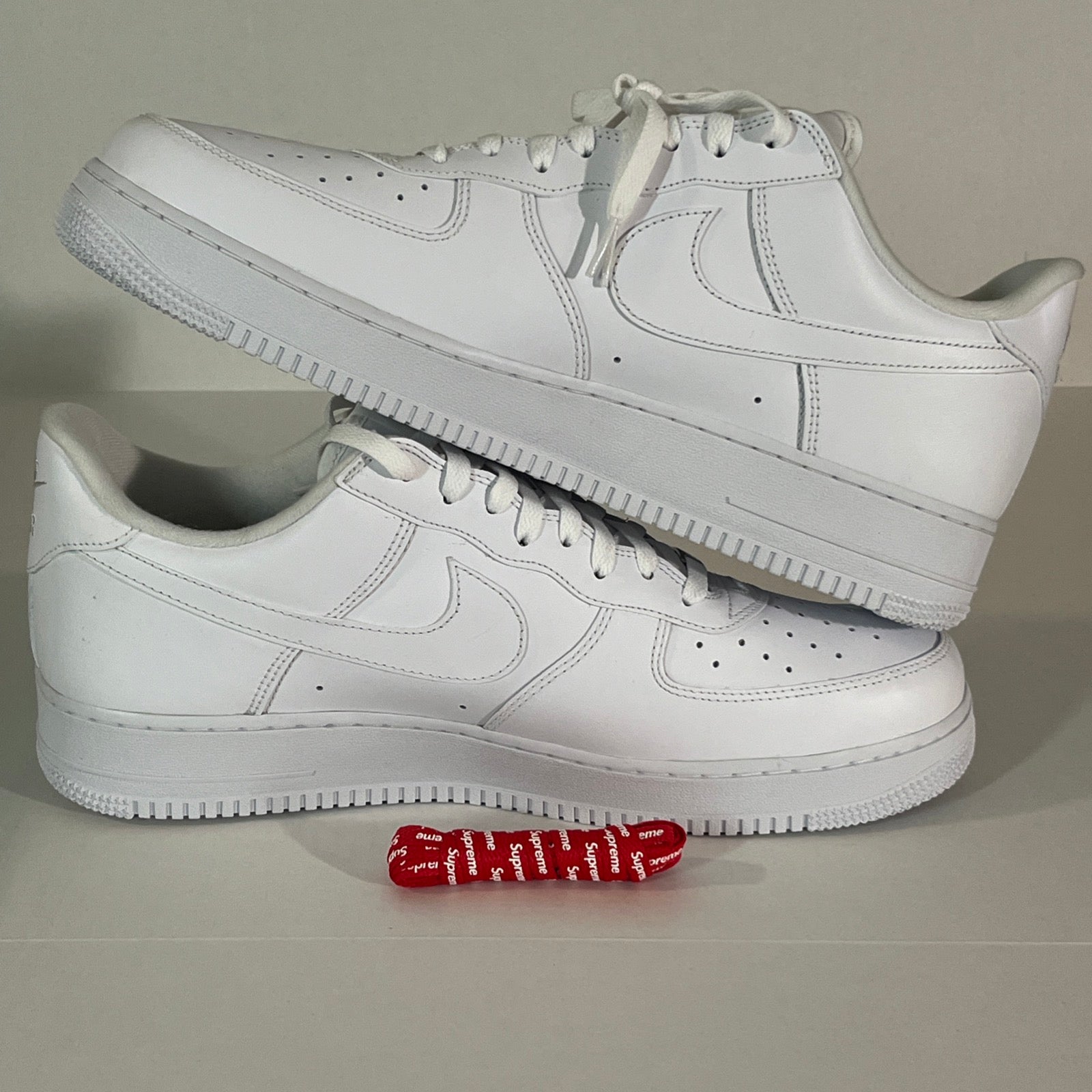 15M Nike Air Force 1 x Supreme Low Box Logo (CU9225-100)