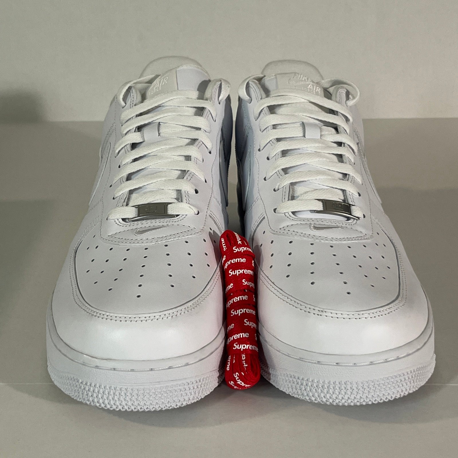 15M Nike Air Force 1 x Supreme Low Box Logo (CU9225-100)
