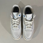 10.5M Air Jordan 3 Retro "Lucky Shorts" Summit White/Hydrogen Blue (CT8532 101)