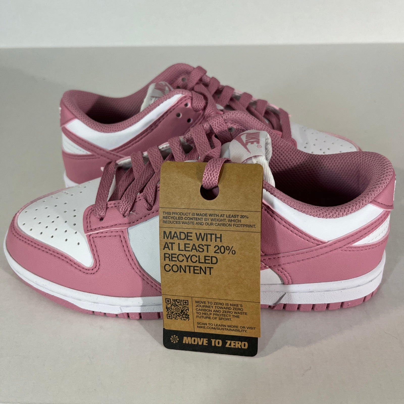 6W Nike Dunk Low Next Nature White/Elemental Pink (DD1873-112)