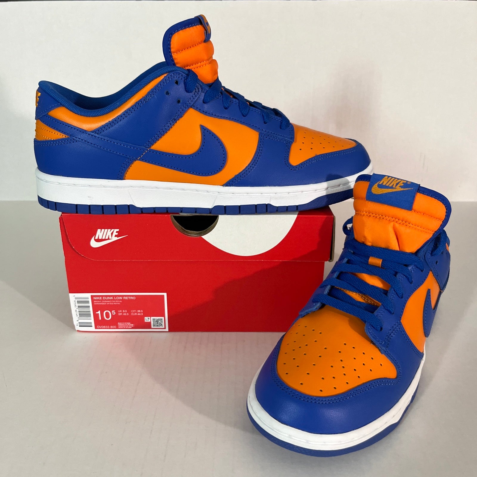 10.5M Nike Dunk Low Bright Ceramic/TM Royal (DV0833-800)