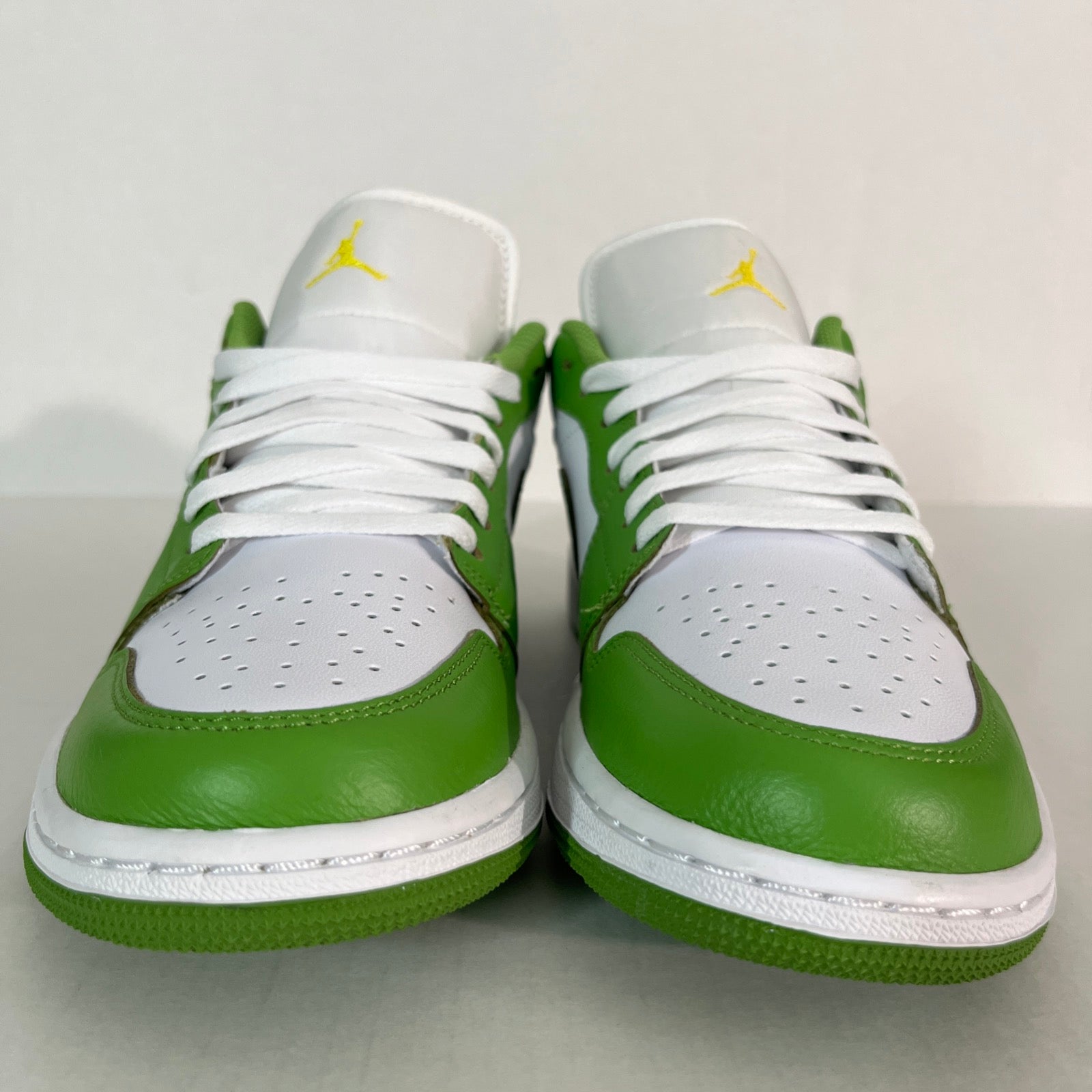 9.5M Nike Air Jordan 1 SE Low White/Chlorophyll-Lightning (HF4823-100)