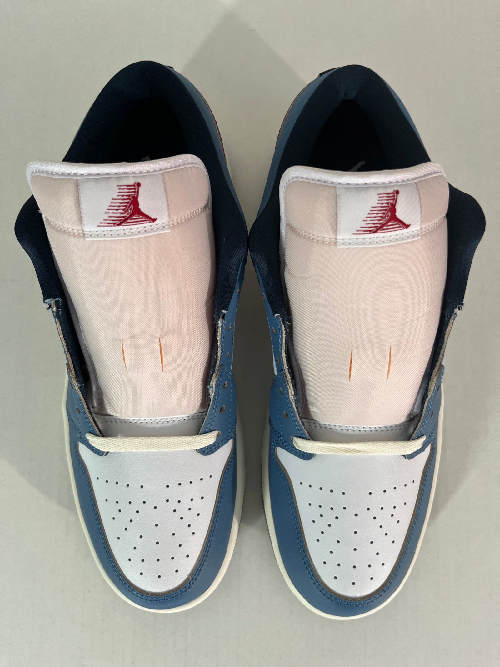 10.5M Nike Air Jordan 1 SE Low Motion Pack White/Armory Navy Aegean Storm (HM3711-144)