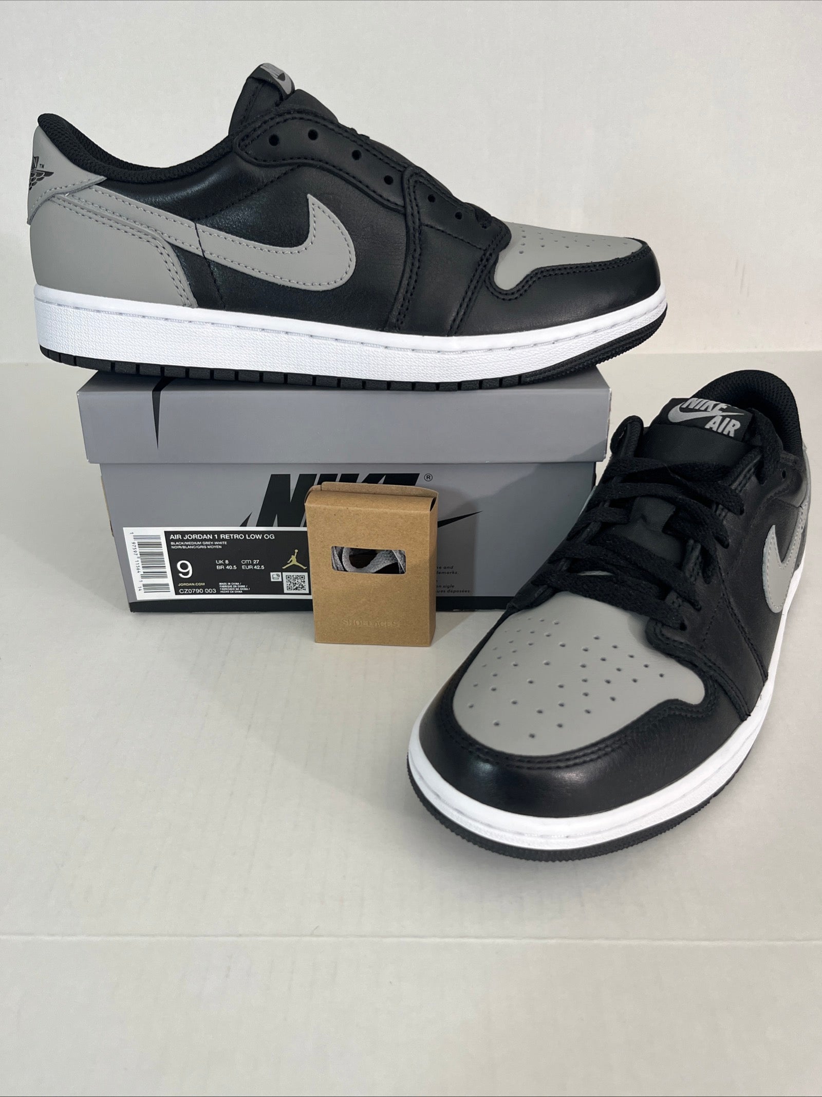 9M Nike Air Jordan 1 Retro OG 2024 Low Shadow (CZ0790-003)