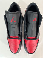 13M Nike Air Jordan 1 Low Bred Toe 2.0 White/Black-Varsity Red-White (553558-161)
