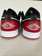 13M Nike Air Jordan 1 Low Bred Toe 2.0 White/Black-Varsity Red-White (553558-161)