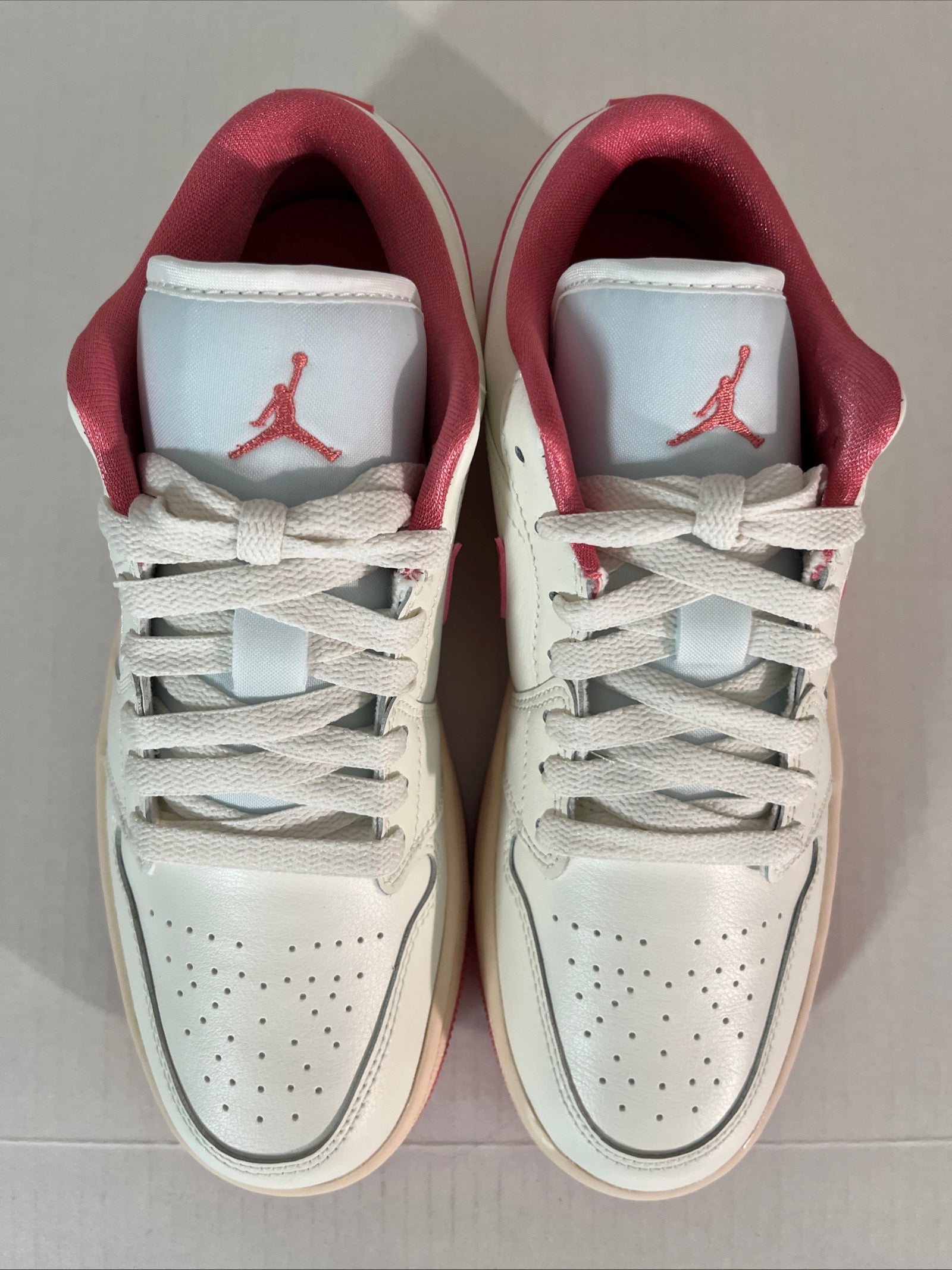 8W Nike Air Jordan 1 Low Sail/Pink Salt-Guava Ice (DC0774-109)