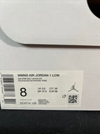 8W Nike Air Jordan 1 Low Sail/Pink Salt-Guava Ice (DC0774-109)