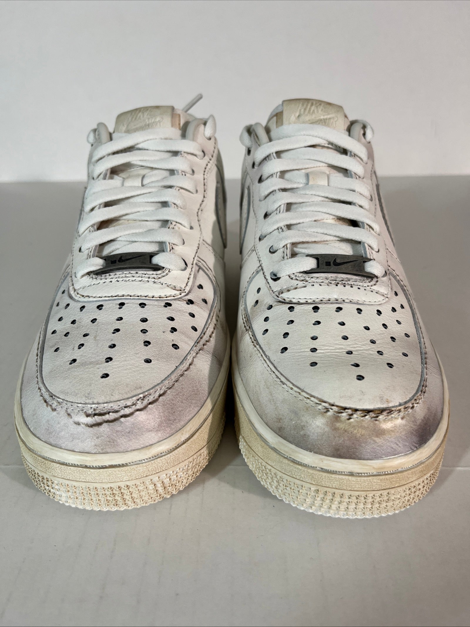 10.5M Nike Air Force 1 Low Smoke and Mirrors Pack-Dirty Triple White (HJ9346-100)