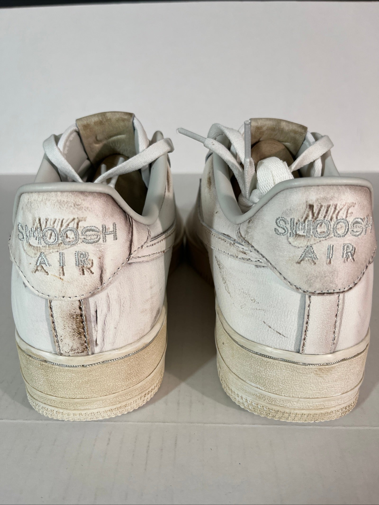 10.5M Nike Air Force 1 Low Smoke and Mirrors Pack-Dirty Triple White (HJ9346-100)