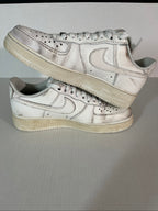 10.5M Nike Air Force 1 Low Smoke and Mirrors Pack-Dirty Triple White (HJ9346-100)